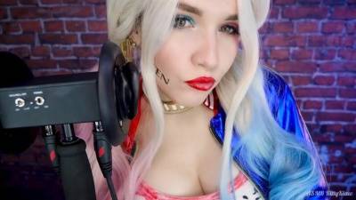 Kitty Klaw ASMR - Harley Quinn Licking & Mouth sounds on justmyfans.pics