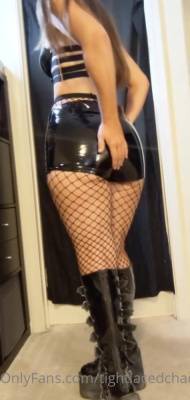 TightLacedChaos testing out the outfit for boots photo shoot onlyfans xxx porn on justmyfans.pics