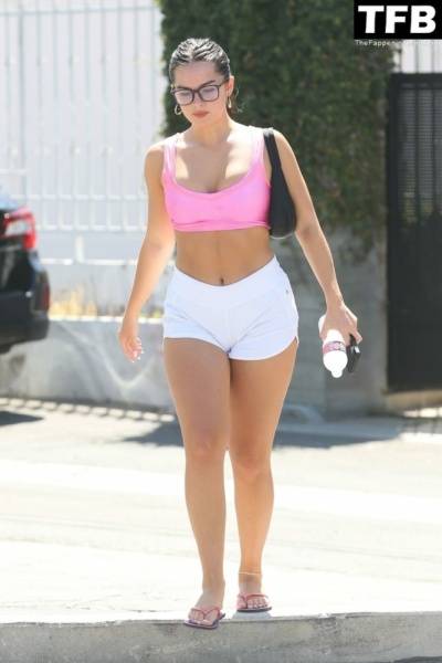 Addison Rae Looks Happy and Fit While Coming Out of a Pilates Class in WeHo on justmyfans.pics