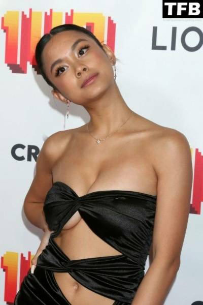 Ylona Garcia Shows Off Her Sexy Tits at the 1C1UP 1D Los Angeles Premiere - dailyfans.net - Los Angeles - city Los Angeles