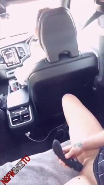 Mrs Bad pussy play on car backseat snapchat premium xxx porn videos on justmyfans.pics