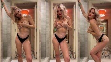 Sarah Jayne Dunn  Striptease In Hotel Video  on justmyfans.pics