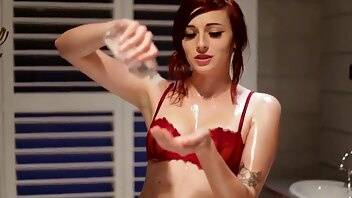 Kayla erin nude ribbon & shaving cream on justmyfans.pics