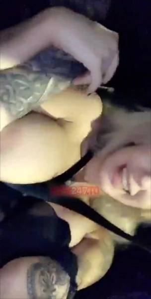Luna Skye pussy fingering in car snapchat premium xxx porn videos on justmyfans.pics