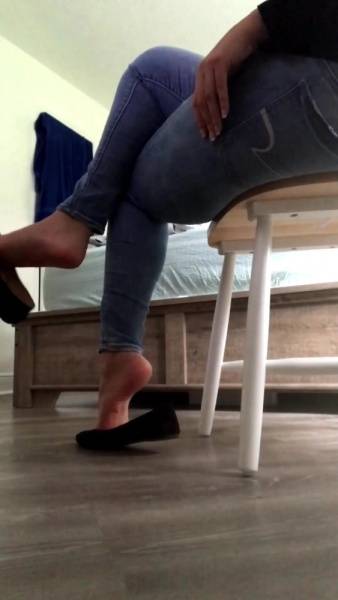 Fetishxqueen watch my high arched soles as i dangle these flats xxx onlyfans porn videos on justmyfans.pics