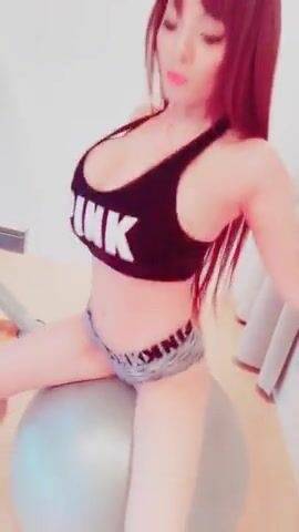Hitomi Tanaka ? Titty work out out routine ? Japanese HUGEEE titty thot - Japan on justmyfans.pics