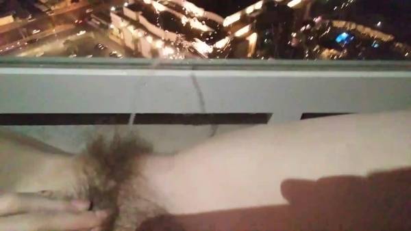 CandieCane peeing all over vegas hotel balcony xxx premium porn video on justmyfans.pics