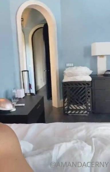 Amanda Cerny Nude Wake up Teasing Video  on justmyfans.pics