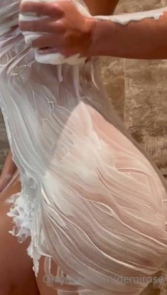Demi Rose Mawby Nude Soapy Shower Video  on justmyfans.pics