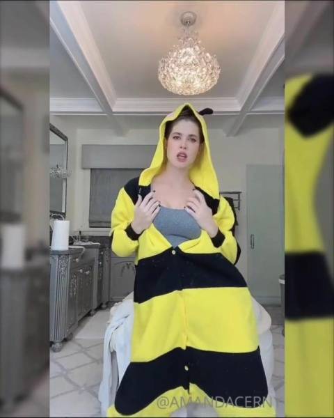 Amanda Cerny Nipple Slip Strip Tease Video  on justmyfans.pics