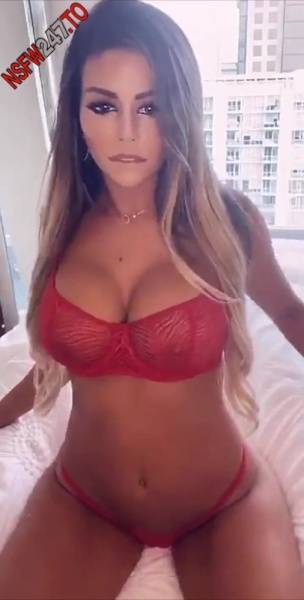 Juli Annee red bikini tease snapchat premium xxx porn videos - manythots.com