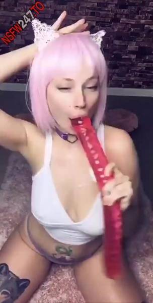Asia Riggs red dildo blowjob snapchat premium xxx porn videos on justmyfans.pics