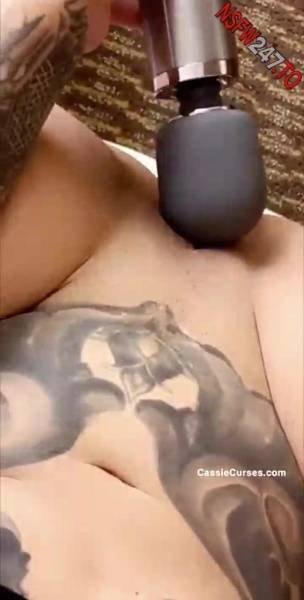 Cassie Curses Hitachi masturbating on the floor snapchat premium xxx porn videos on justmyfans.pics