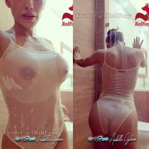 Anabella Galeano Nude Swimsuit Shower Video  on justmyfans.pics