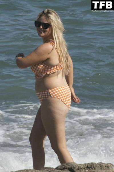 Emily Atack is Seen Having Fun by the Sea and Doing a Shoot on Holiday in Spain - Spain on justmyfans.pics