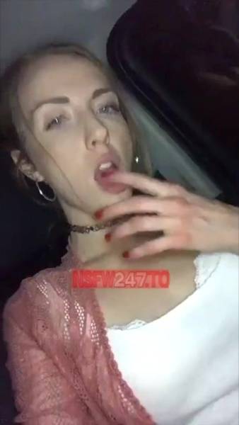 Karla Kush car blowjob & pussy play snapchat premium xxx porn videos on justmyfans.pics