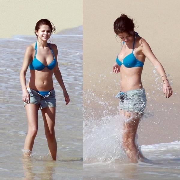 Selena Gomez Beach Bikini Shorts Photos Leaked - Usa on justmyfans.pics