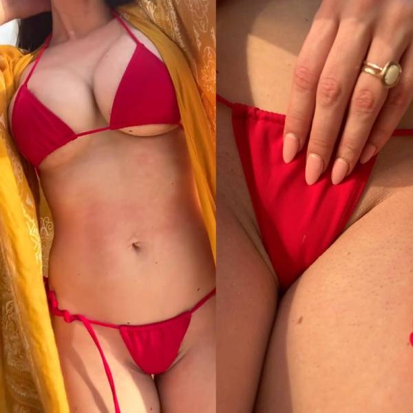 Abby Opel Nipple Beach Bikini Tease  Video  - Usa on justmyfans.pics