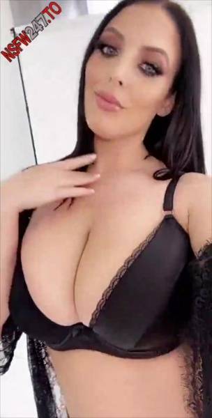 Angela White quick pussy play on porn set snapchat premium xxx porn videos on justmyfans.pics