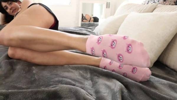 Stella liberty pink sock tease soles smelling foot XXX porn videos on justmyfans.pics