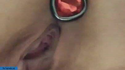 Chippylipton Leaked Snapchat Masturbating with Butt Plug Porn Video on justmyfans.pics