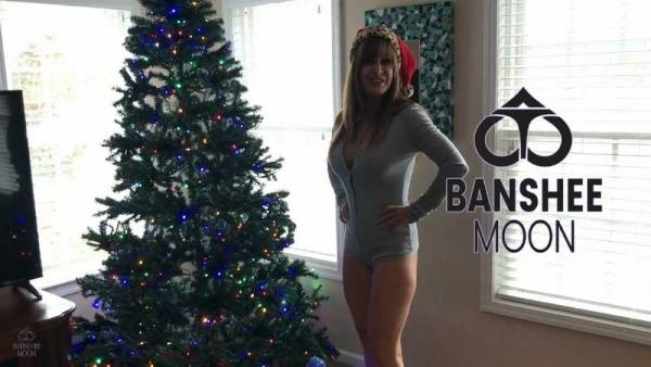 Banshee Moon Xmas Onesie Camel Toe Onlyfans Video  on justmyfans.pics