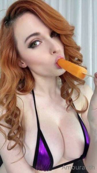 Amouranth Nude Popsicle Blowjob Onlyfans Video on justmyfans.pics