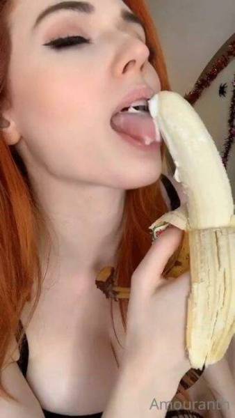 Amouranth Blowjob Banana Onlyfans Video Leaked on justmyfans.pics