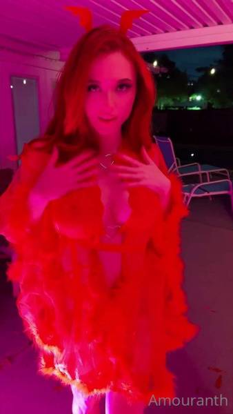 Amouranth Nude Halloween Knob Handjob Onlyfans Video Leaked on justmyfans.pics