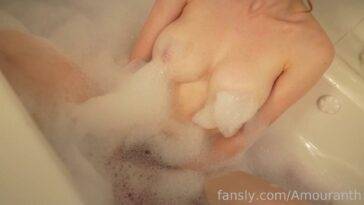 Amouranth Nude Bathtub Vibrator Fansly Video Leaked on justmyfans.pics