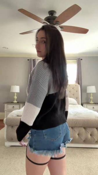 Christina Khalil Underboob Tease Outfit Strip Onlyfans Video Leaked on justmyfans.pics