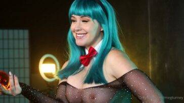Meg Turney Nude Bulma Cosplay Onlyfans Video on justmyfans.pics