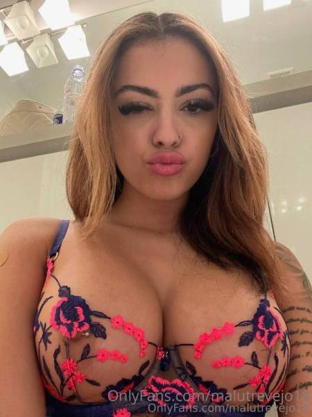 Malu Trevejo Nipple See-Through Lingerie Onlyfans Set Leaked - Usa on justmyfans.pics
