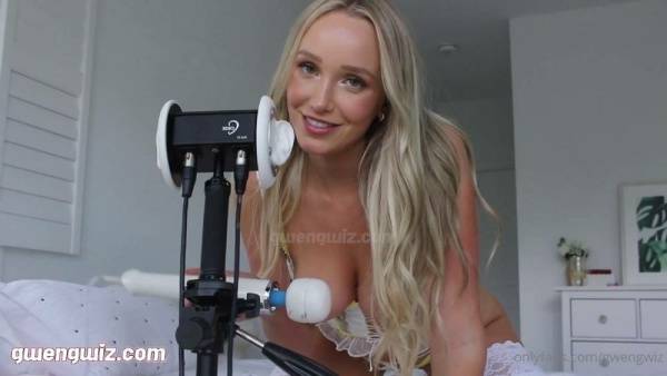 GwenGwiz ASMR DIldo JOI Onlyfans Video Leaked on justmyfans.pics