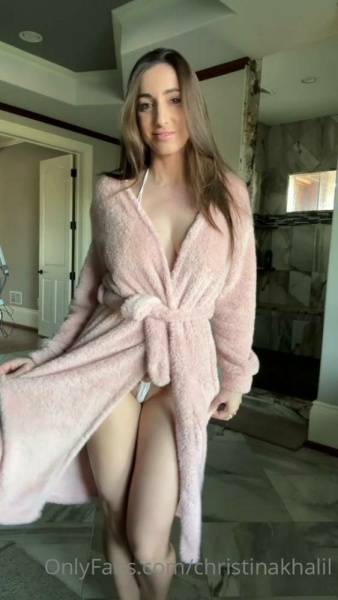 Christina Khalil Nude Shower Dildo Handjob PPV Onlyfans Video Leaked on justmyfans.pics