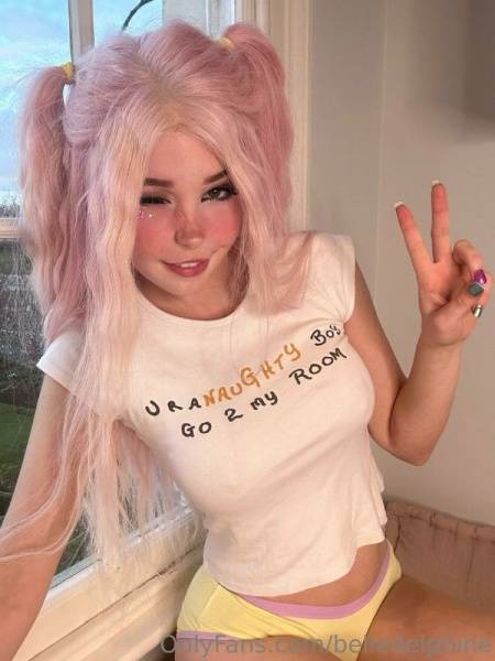 Belle Delphine Nude Naughty Wet T-Shirt Onlyfans Set Leaked on justmyfans.pics