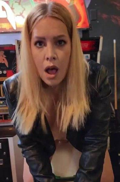 Victoria Riding Dildo Arcade Serious Gaming Onlyfans Video on justmyfans.pics
