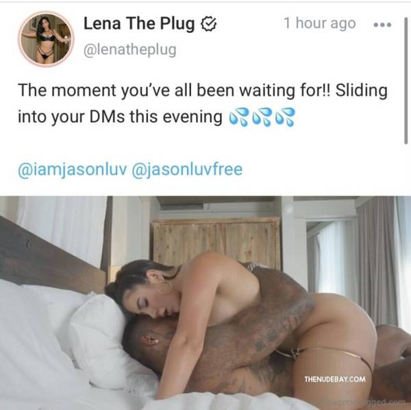 FULL VIDEO: Lena The Plug Nude Jason Luv BBC! NEW on justmyfans.pics