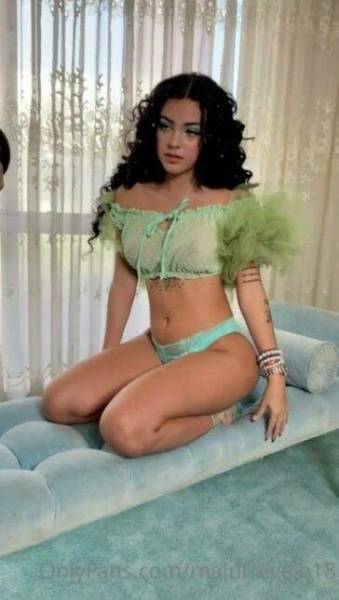 Malu Trevejo See Through Lingerie BTS OnlyFans Video  - Usa on justmyfans.pics