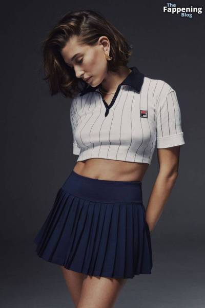 Hailey Bieber Sexy – FILA Spring/Summer 2024 Campaign (18 Photos) on justmyfans.pics