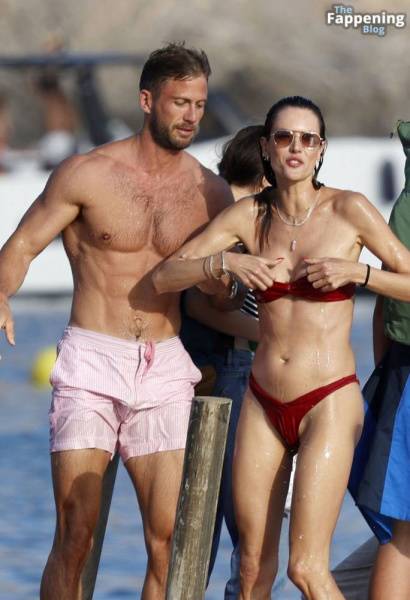Alessandra Ambrosio is Seen with Alexander Smurfit Enjoying a Swim Together in Ibiza (39 Photos) - Brazil - Ireland on justmyfans.pics