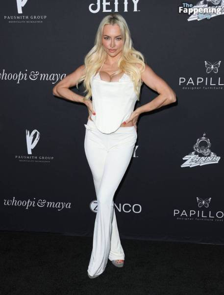 Lindsey Pelas Displays Nice Cleavage at Whoopi Goldberg’s New Cannabis Brand Party (29 Photos) on justmyfans.pics