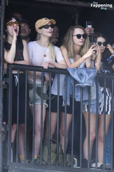 Anya Taylor-Joy Stuns in a Wet T-Shirt at Glastonbury Festival (27 Photos) on justmyfans.pics